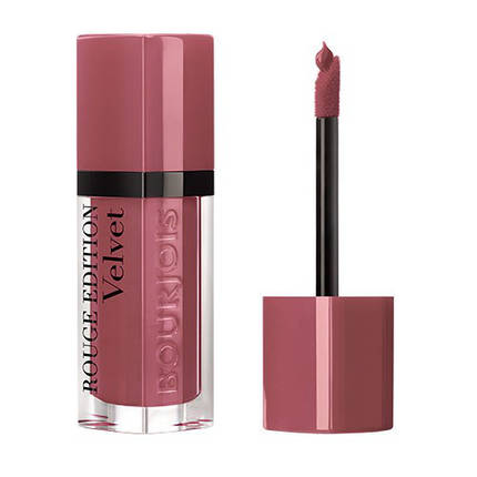 Рідка матова помада Bourjois Rouge Edition Velvet №07 (Nude-ist) 6.7 мл, фото 1