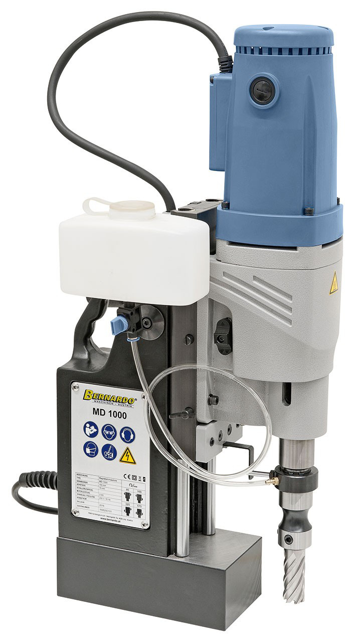 MD1000 Свердлильний верстат на магнітній основі | свердлильний верстат на магнітній платформі Bernardo Австрія