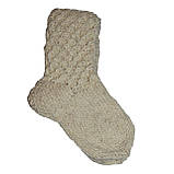 Шкарпетки в'язані з овечої вовни ручна робота "Дизайн", фото 2