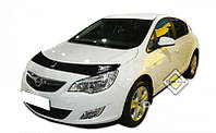 Дефлектор капота, мухобойка Opel Astra J с 2009 г.в. VIP