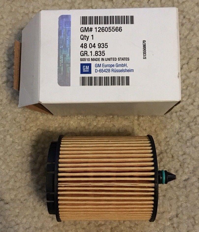 Фильтр масляный GM 12605566 A20NHT A20NFT Z20NHH Z22SE Z22YH A24XE ...
