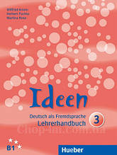 Книга для вчителя Ideen 3 Lehrerhandbuch