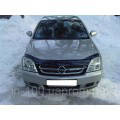 Дефлектор капоту, мухобойка Opel Vectra C c 2002-2006 р. в. З гратами VIP