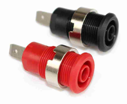 З'єднувальна розетка чорна, фото 1