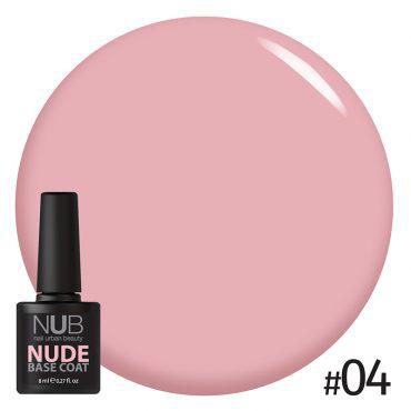 Каучукова основа для гель-лаку NUB NUDE No04, 8 мл