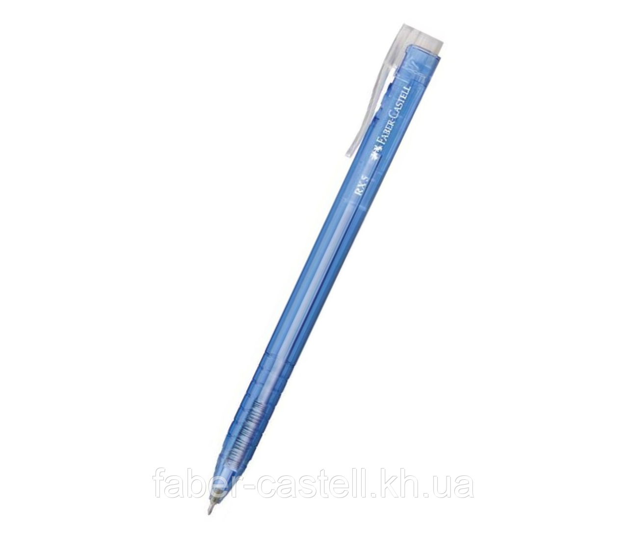 Кулькова ручка Faber-Castell RX-5 автоматична синя 0,5 мм, 545351