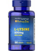 L-Лизин Puritan's Pride L-Lysine 500 mg 100 Capsules