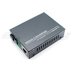 Медіаконвертер 1550 WDM (IC+113), 10/100 Мбіт одноволоконный Full/Half duplex, SC 25 км