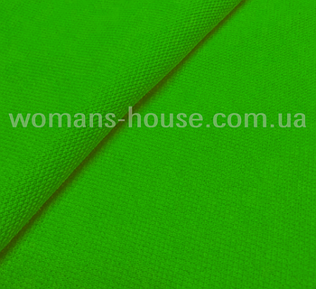 Лакоста трикотаж ширина 240 см (панчохи) хб Салатовий