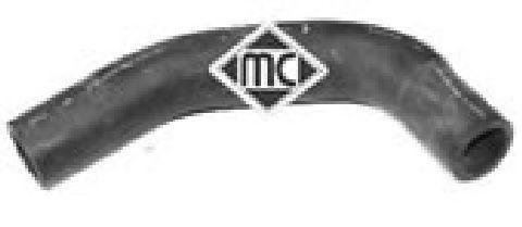 Патрубок радіатора (08734) Metalcaucho