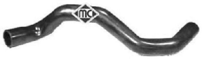 Патрубок радіатора (08730) Metalcaucho
