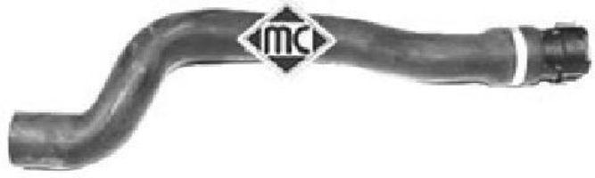 Патрубок системи опалення Renault Kangoo, Clio 1.9d (97-) (08729) Metalcaucho