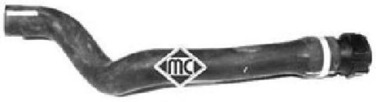 Патрубок системи опалення Renault Kangoo I, Clio II 1.9D (97-03) (08728) Metalcaucho