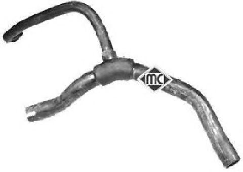 Патрубок радіатора Renault Kangoo Clio 1.4 (97-) (08721) Metalcaucho