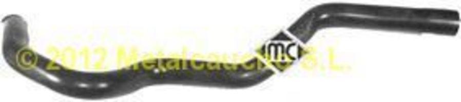 Патрубок радіатора Renault Clio III, Modus 1.4-1.6 (04-) (09168) Metalcaucho