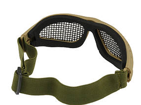Захисні окуляри з сталевою сіткою MOD.2 – COYOTE [CS], фото 5