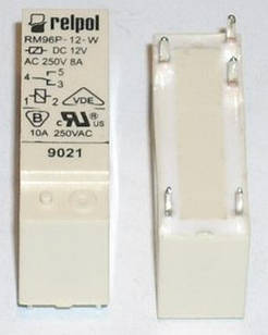 Проміжне реле RM96 8 Ампер 1 СО, 12 V-стоянки.