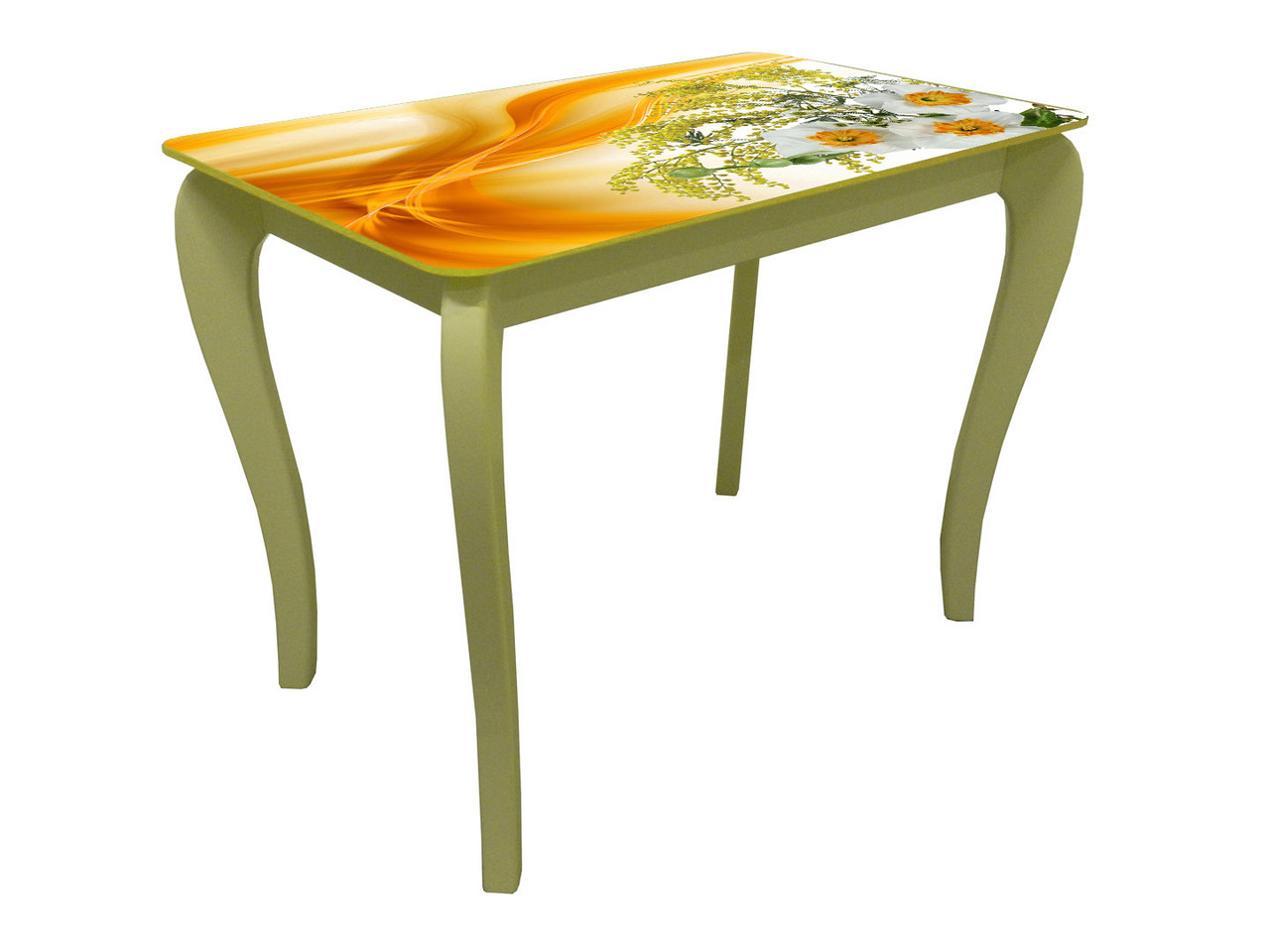 Стіл кухонний ДКС - Класик (Фотодрук №34) 70х70 (Антонік ТМ)