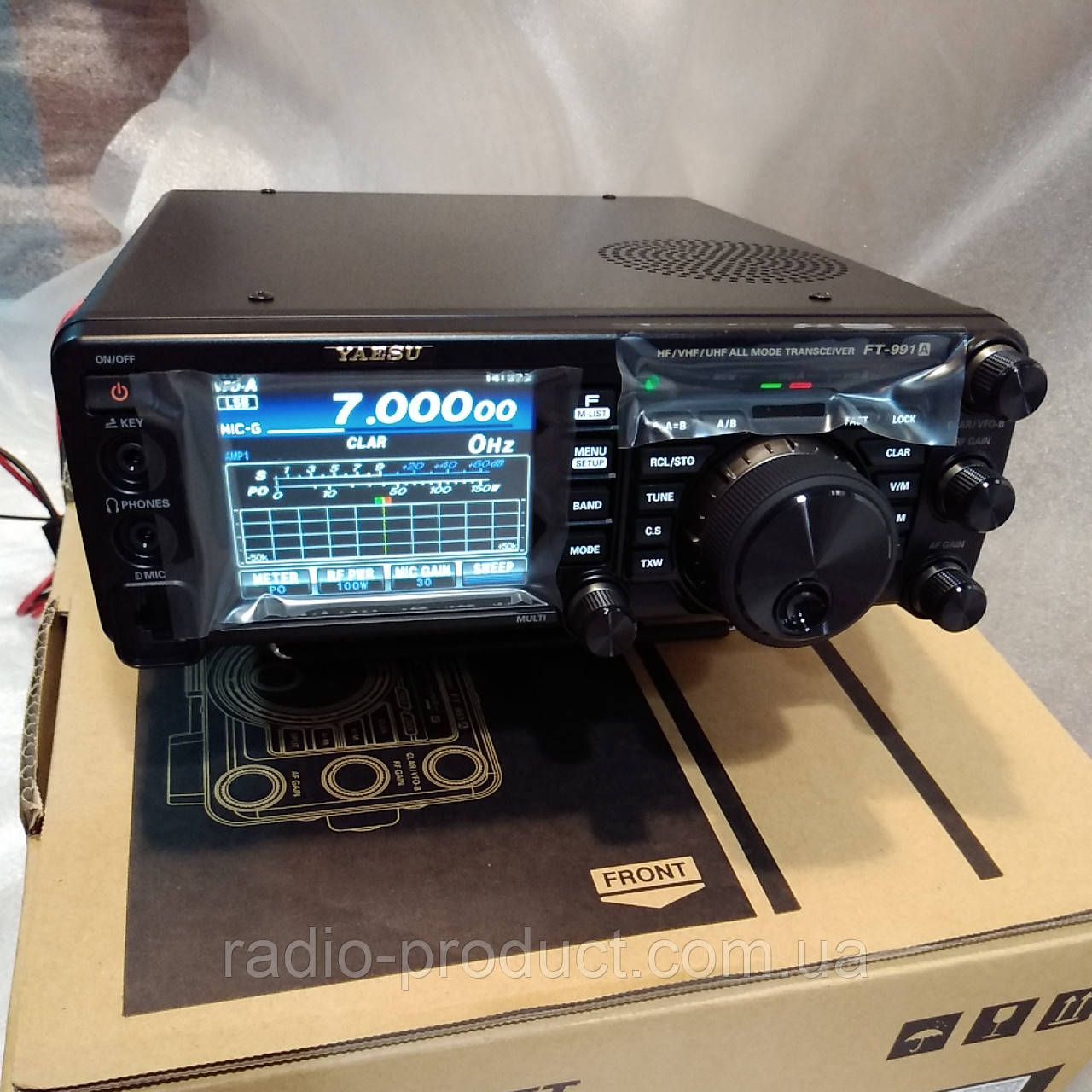 Yaesu FT-991A, КВ+УКВ трансивер, радіостанція: доставка по