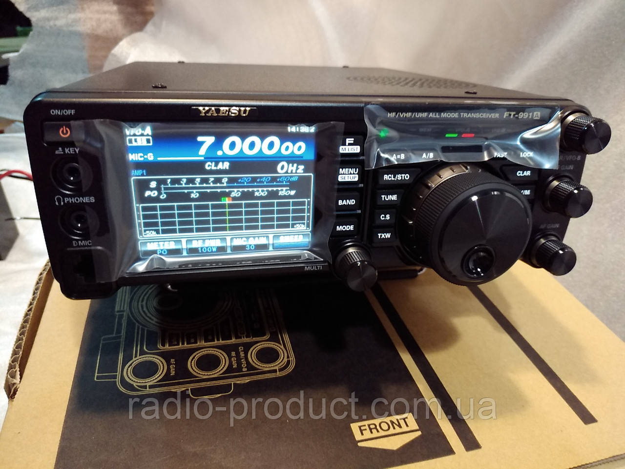 Yaesu FT-991A, КВ+УКВ трансивер, радіостанція