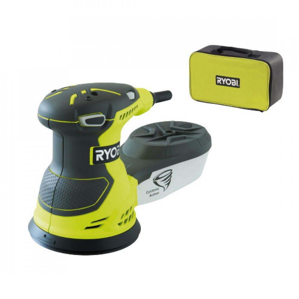 Машина шліфувальна екцентрикова електрична RYOBI ROS300A