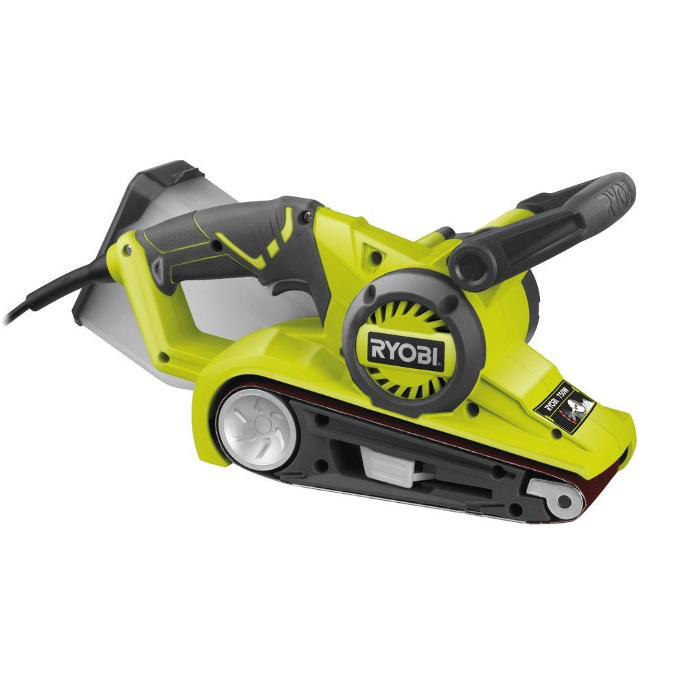 Машина стрічкова шліфувальна електрична RYOBI EBS750, фото 1