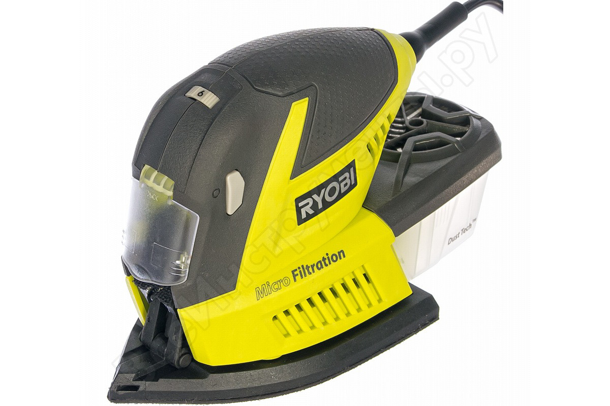 Універсальна шліфмашина RYOBI + 30 шліфлистів RMS180-SA30