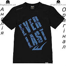 Розпродаж !!! Футболка Everlast з Англії для хлопчиків 2-14 років - для тренувань чорна