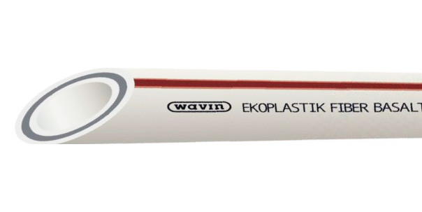 Труба пластикова скловолокно Fiber Basalt Plus PN20 25 Ekoplastik