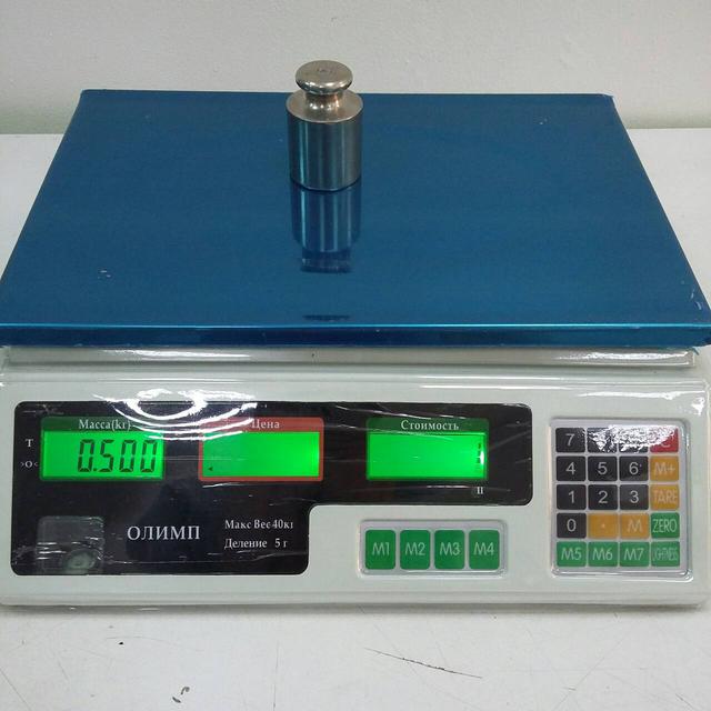 Электронные торговые весы Олимп А9