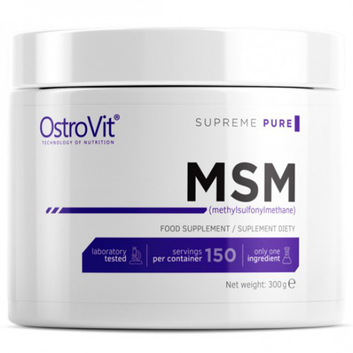 Для суглобів і зв'язок Метилсульфонілметан MSM 300 грамів PURE