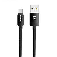 Кабель для зарядки USB-microUSB Remax Lovely RC-010m 1m Black