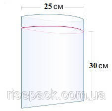 Пакети Zip-Lock 25х30 см для пакування та фасування, фото 1