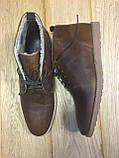 Ботинки ASOS Desert Boots in Tan Leather, фото 3