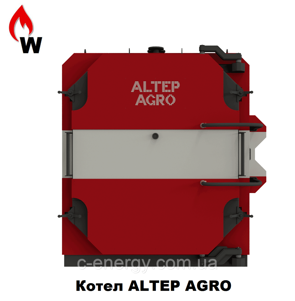 Котел Альтеп AGRO 150 кВт (працює на соломі)