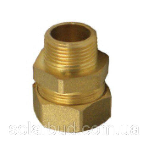 Фітинг BC зовнішній 20х1/2" латунь, фото 1