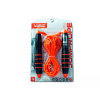 Скакалка с электронным счетчиком LiveUp PVC CABLE JUMPROPE