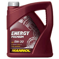 Моторное масло Mannol Energy Premium SN/CF SAE 5W-30 (4л.)