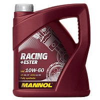 Моторное масло Mannol Racing+Ester SN/SM/CF SAE 10W-60 (4л.)