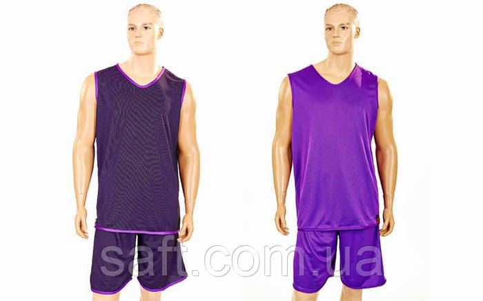Купить Форма баскетбольная мужская двусторонняя однослойная Ease (L-5XL ...