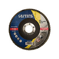 Круг пелюстковий шліфувальний торцевий 125х22 мм. p100 "Світязь"