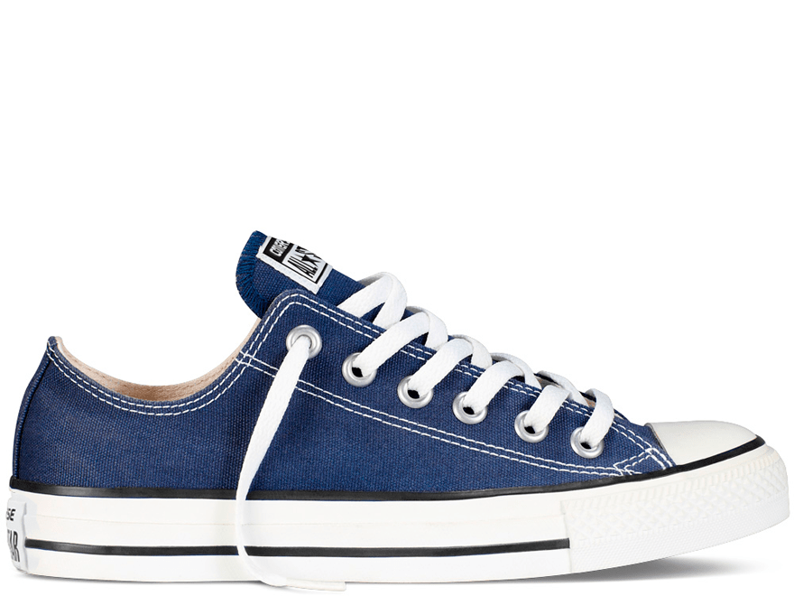 Кеди Converse All Star Navy Low сині текстиль низькі оригінал