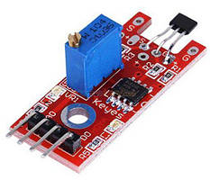 Датчик Холла для Arduino KY-024 магнітний лінійний, модуль швидкості Arduino