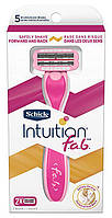 Женский станок для бритья Шик Sсhick Intuition Fab 2 картриджа SC0013