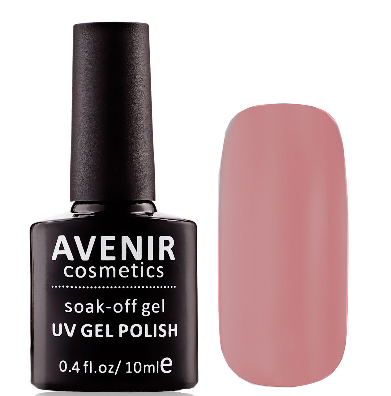 Гель-лак AVENIR Cosmetics №20  Натуральний кавовий
