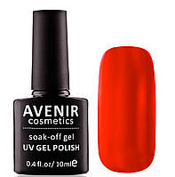 Гель-лак AVENIR Cosmetics №65  Класичний червоний