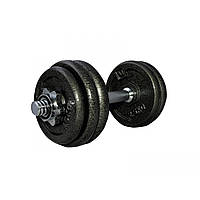 Гантель наборная железная LiveUp DUMBELL SET, 15 кг