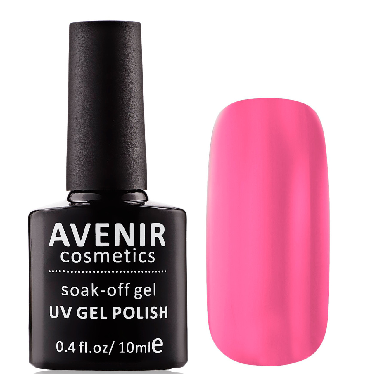 Гель-лак AVENIR Cosmetics №196  Яскраво-рожевий