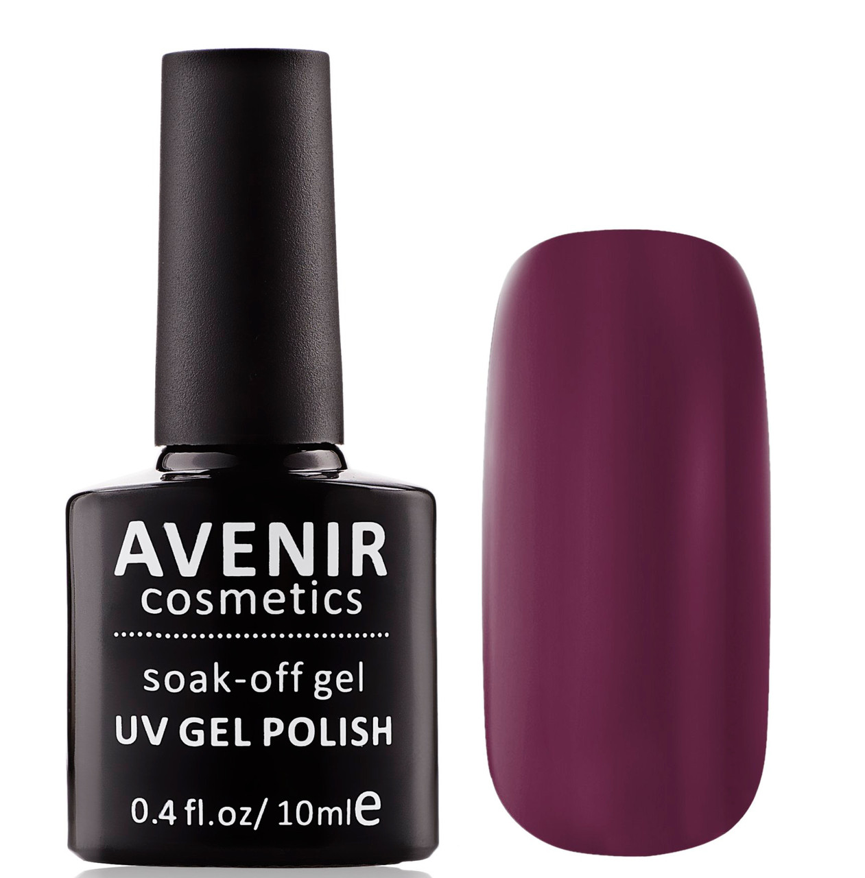 Гель-лак AVENIR Cosmetics №207  Виноградна класика