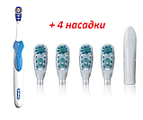 Зубна щітка Oral-B Cross Action 3D White на батарейці, B1010F, фото 9